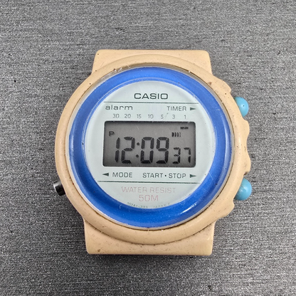 Casio LW-40 Digital Watch Women 28mm Blue Pink Chrono Alarm New Battery0