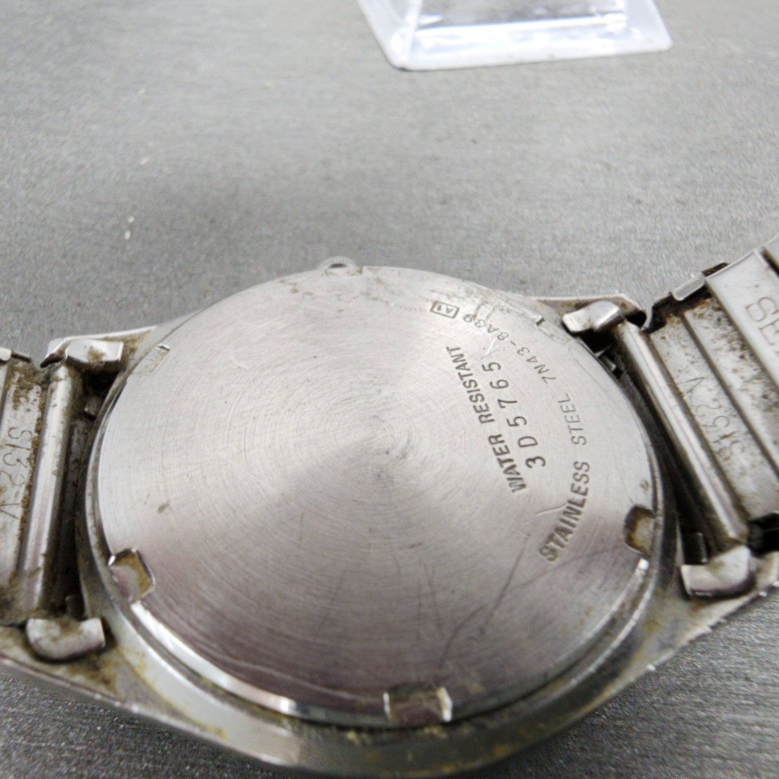 Seiko Railroad Approved Watch Men 35mm White Dial Silver Daydate 7N438A39 PART10