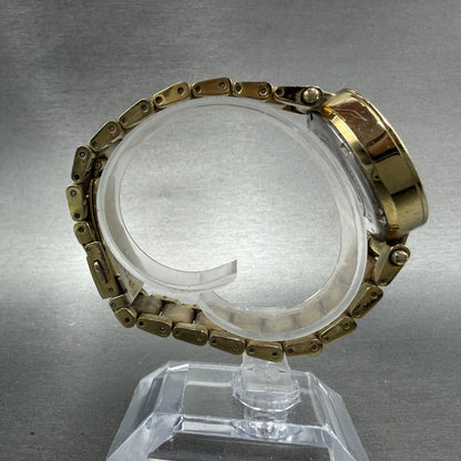 Michael Kors Mini Parker Watch Women 33mm Champange Dial Gold MK-5842 New batt8