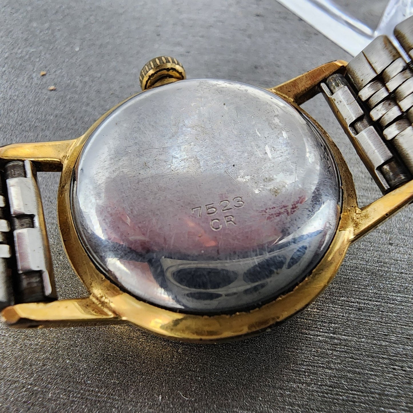 Seiko Chourus Watch Women 25mm Silver Dial Gold Tone Manual Wind Runs Vintage9