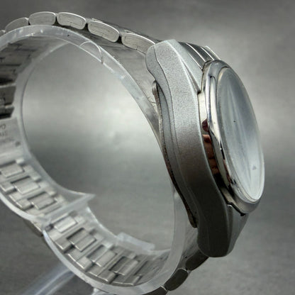 Citizen Q&Q Solarmate Watch Women 27mm White Dial Silver Tone Round EL31 Runs3