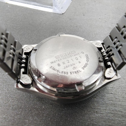 Seiko Automatic Watch Women 27mm White Dial Silver Tone Daydate 24060060 PARTS10