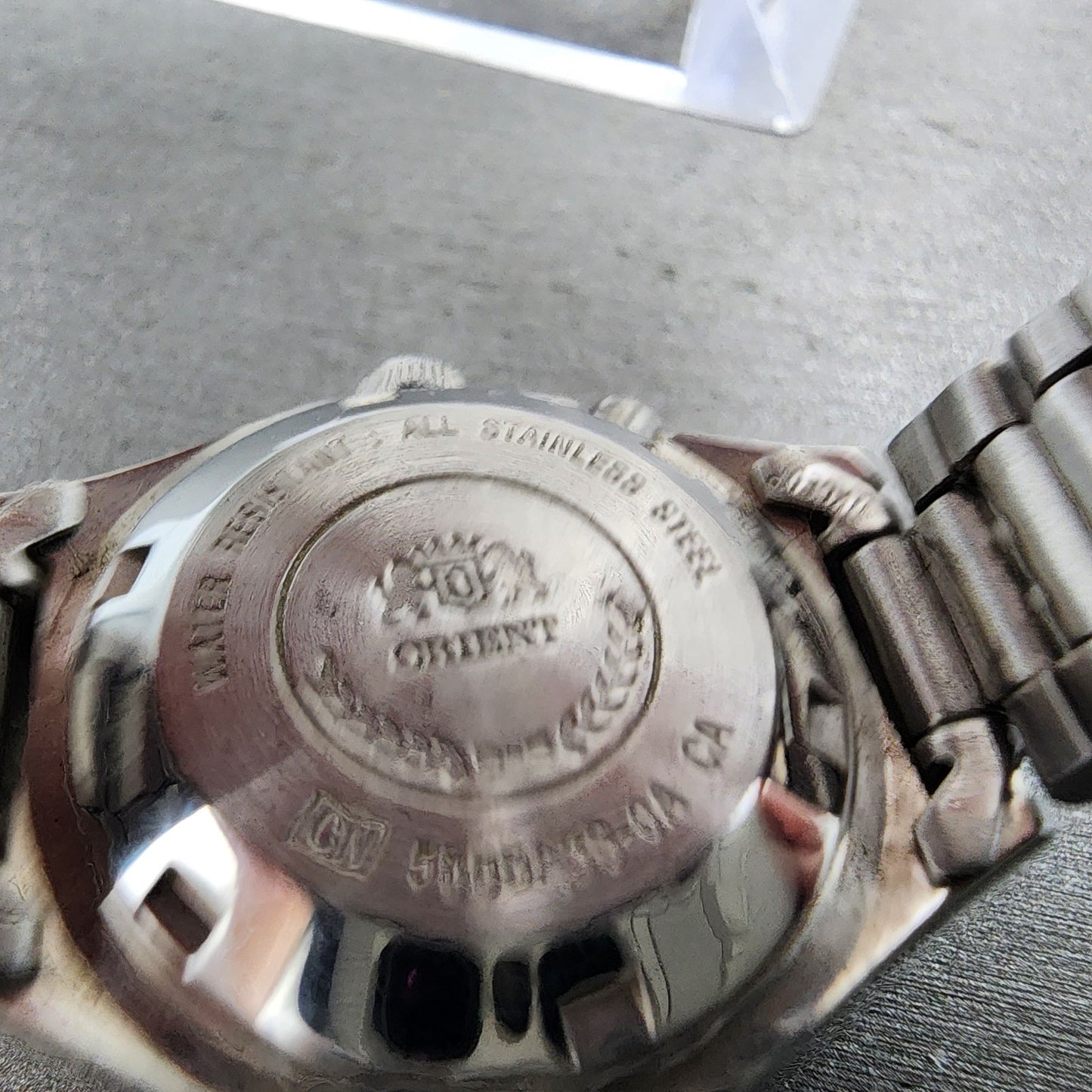 Orient Tristar Automatic Watch Women 27mm Silver Dial Steel Daydate Round Runs9