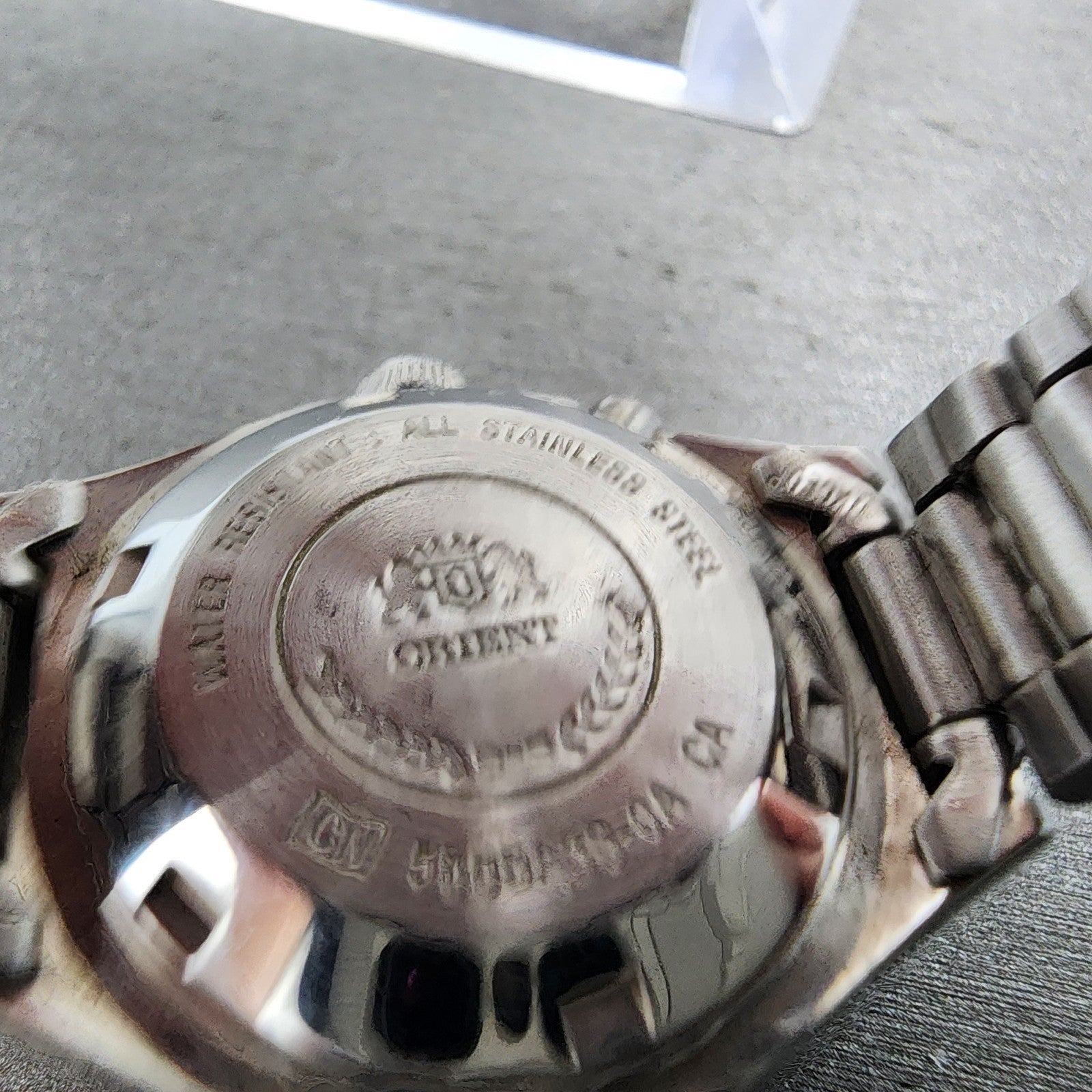 Orient Tristar Automatic Watch Women 27mm Silver Dial Steel Daydate Round Runs9