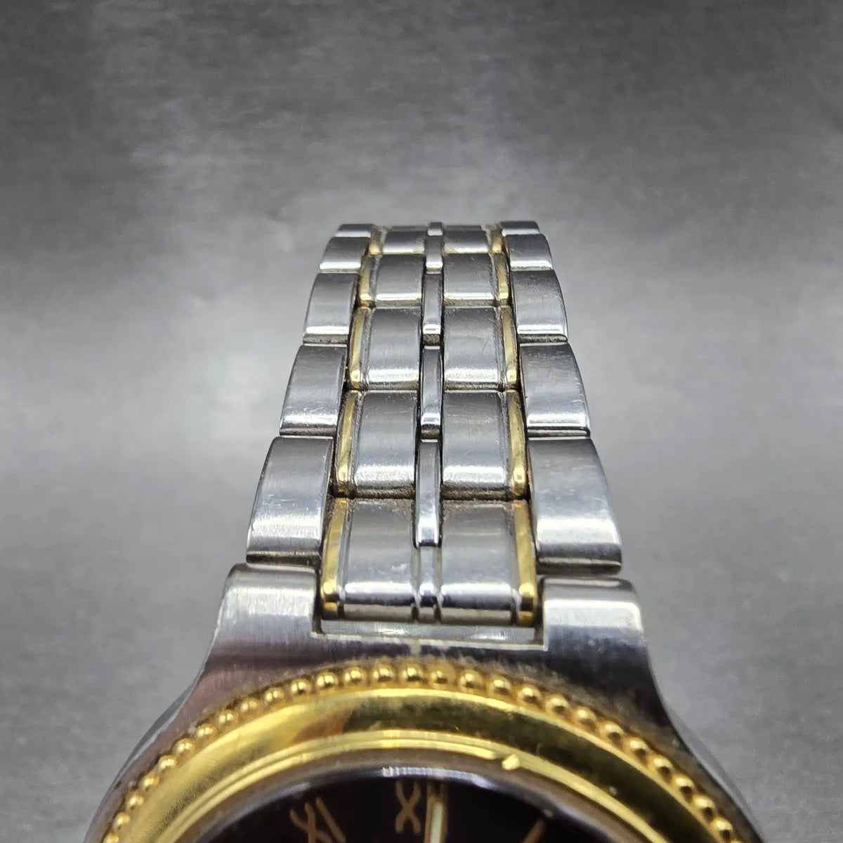Casio Sting Watch Men 35mm Green Dial Two Tone Date Round STN-772W New Battery4
