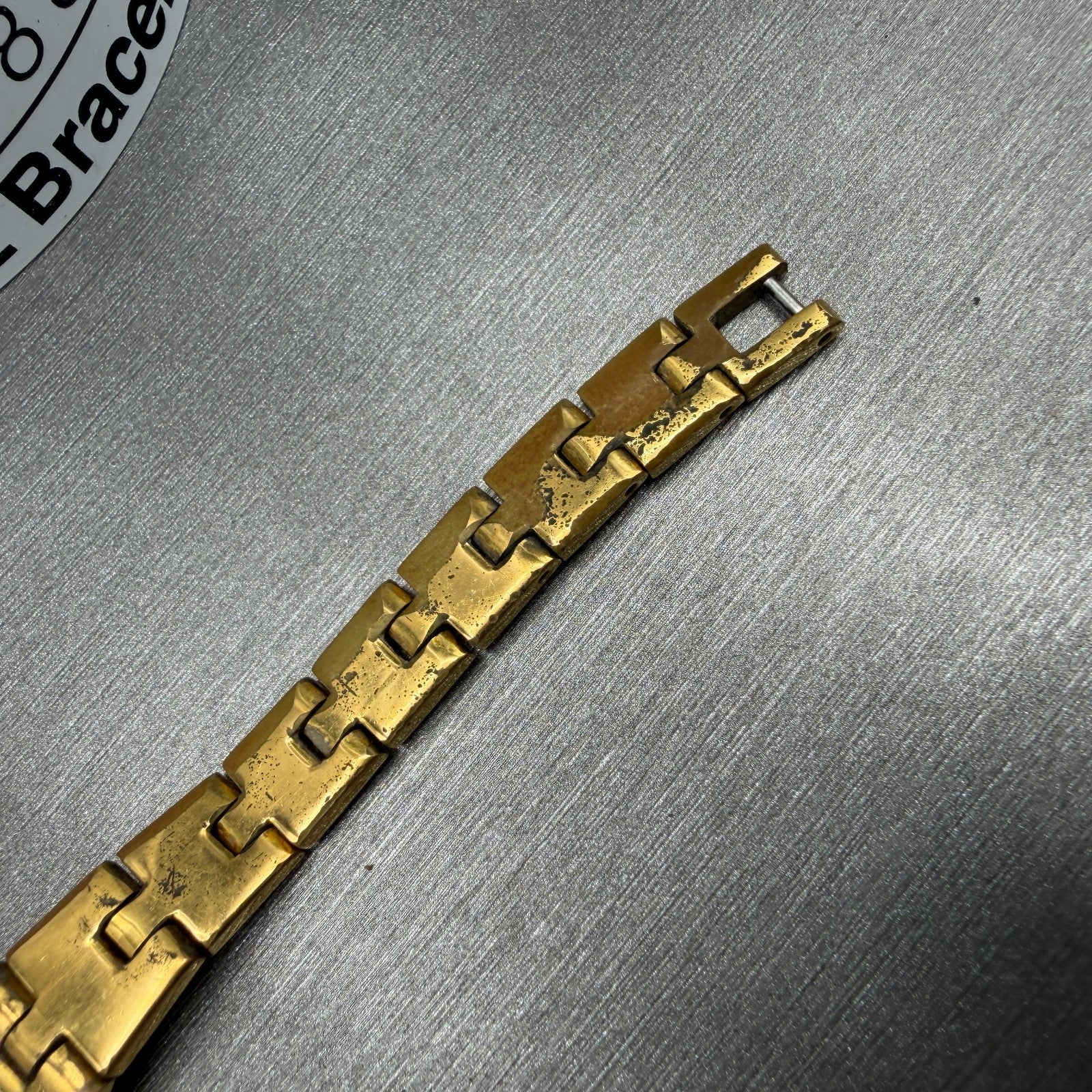 Seiko Tank Watch Women 13mm Champagne Dial Gold Tone Rectangle 2e20-7479 NewBat311
