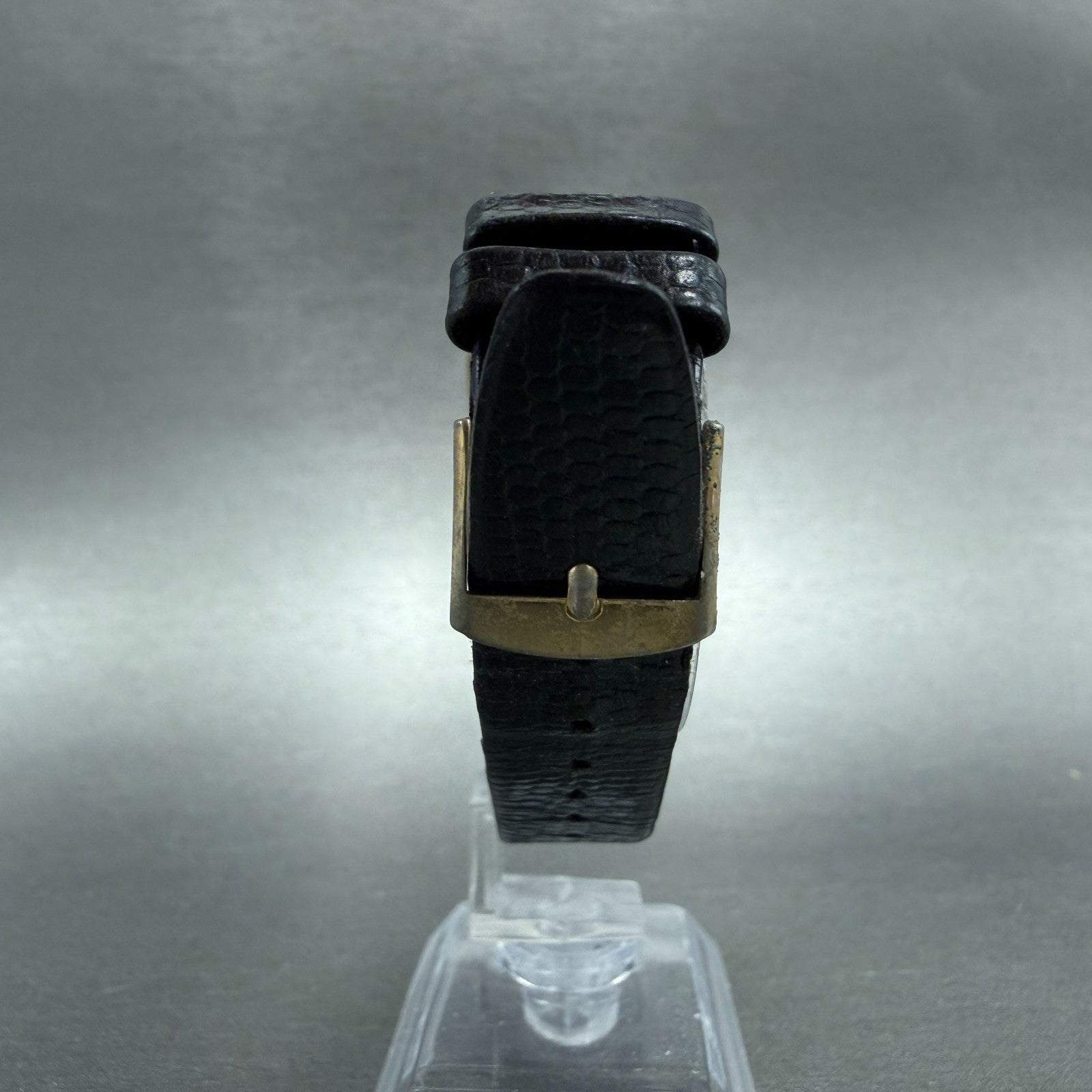 Wittnauer Tank Watch Men 24mm White Dial Gold Tone Rectangle Vintage PARTS8