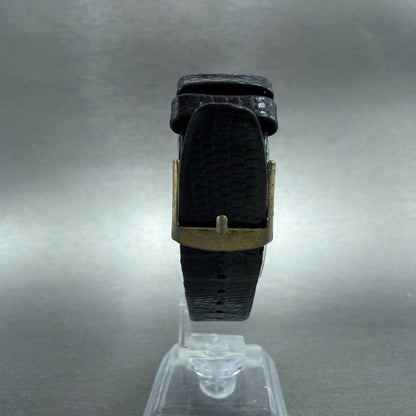 Wittnauer Tank Watch Men 24mm White Dial Gold Tone Rectangle Vintage PARTS8